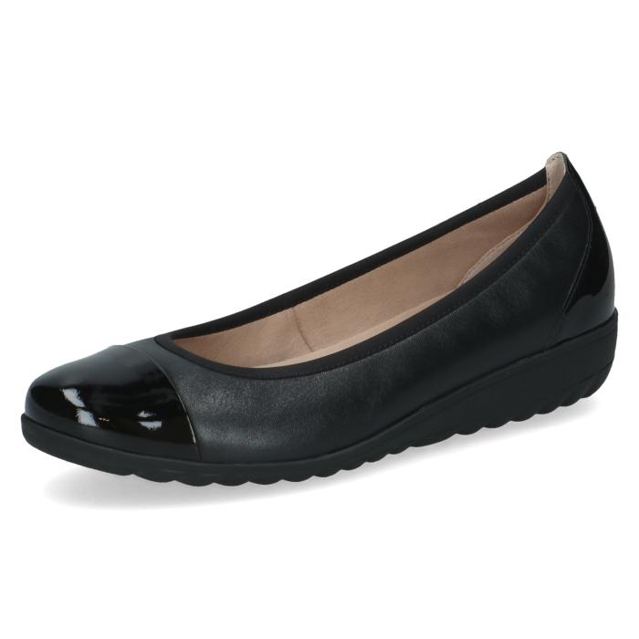 Caprice baleríny 22103 42 black nappa co, velikost 37