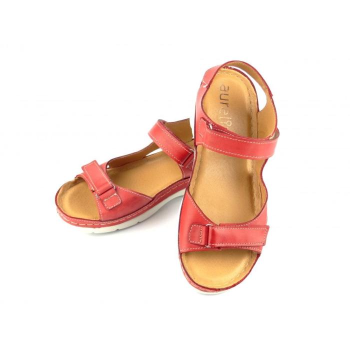 Aurelia sandál K192 10 červená, velikost 37