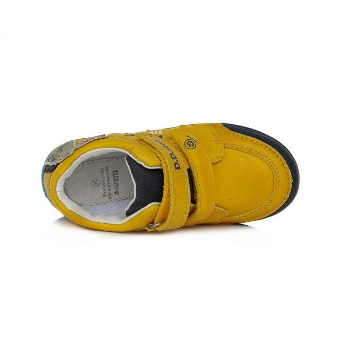 Dětská obuv D.D. Step S068 blikající Žlutá 506BM, velikost 25