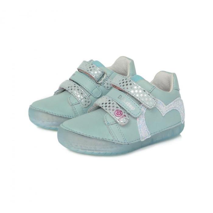 Dětská obuv celoroční D.D. Step S050 Sky Blue 738AM, velikost 25