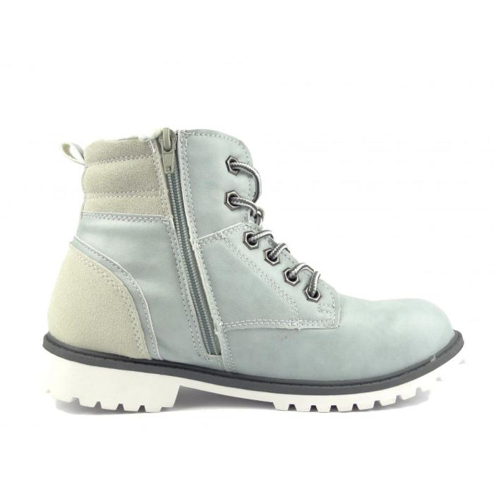 DK Kotníková zimní obuv RFW85017 šedá, velikost 36