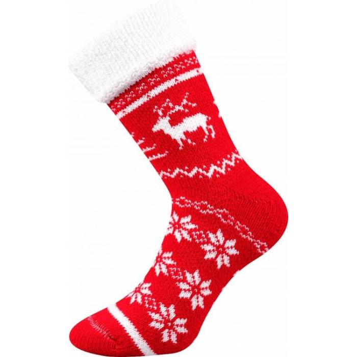 Norway Ponožky vlněné BOMA červená