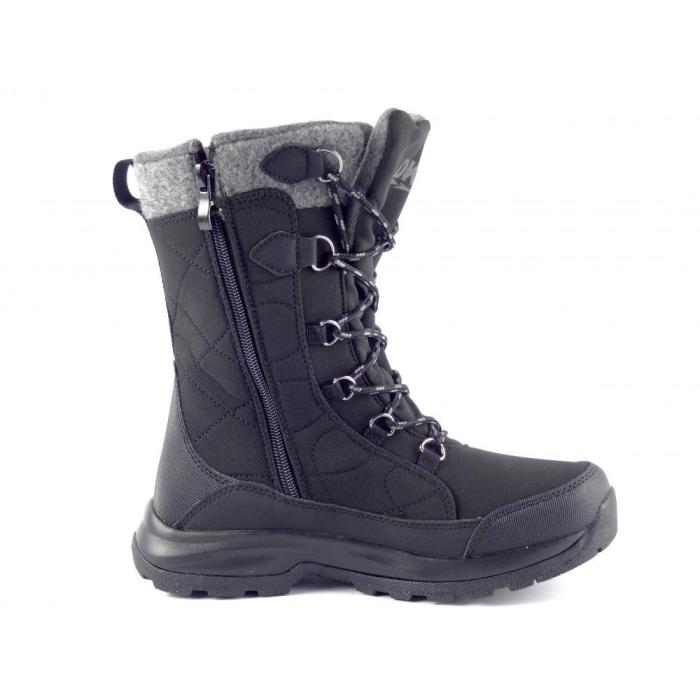 DK kotníková softshell obuv zateplená 2105 blk/grey, velikost 39