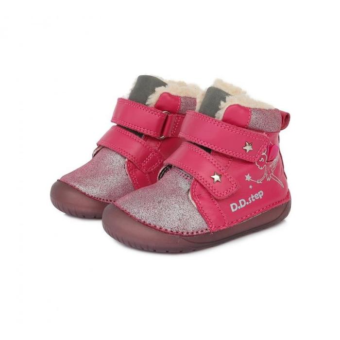 dětská zimní obuv W070-929A růžová, velikost 20