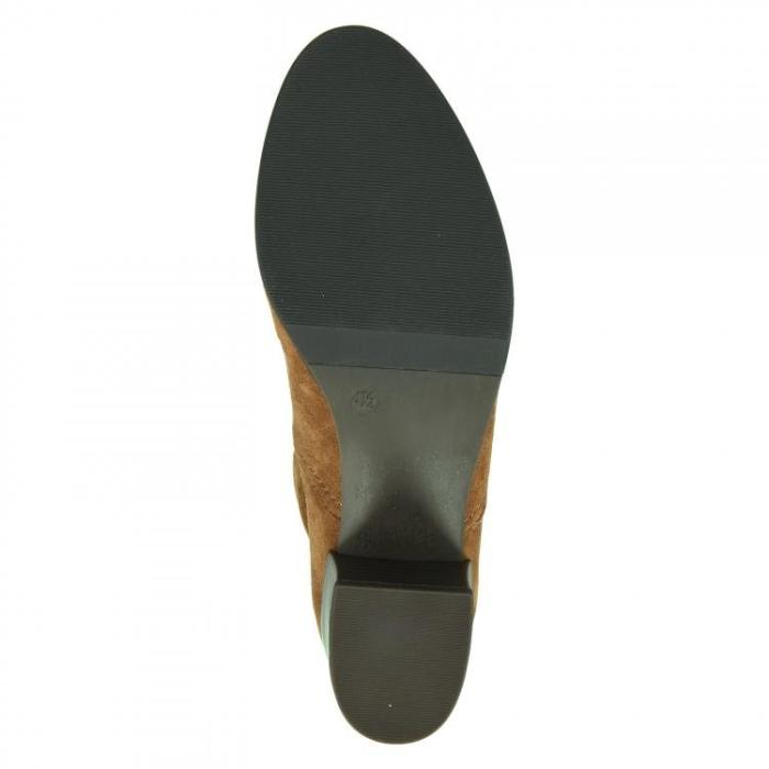 Caprice kozačky stretch 9-25506 brandy, velikost 36