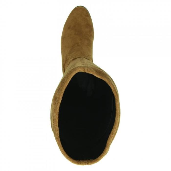Caprice kozačky stretch 9-25506 brandy, velikost 36