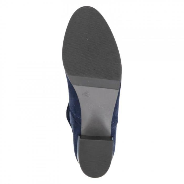 Caprice kozačky stretch 9-25506 ocean, velikost 38