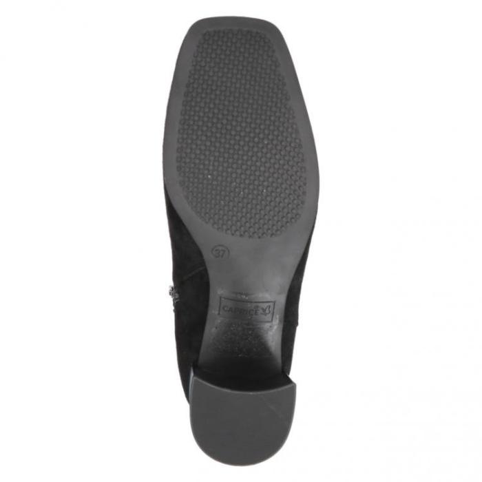 Caprice kozačky 25515 044 black stretch, velikost 39
