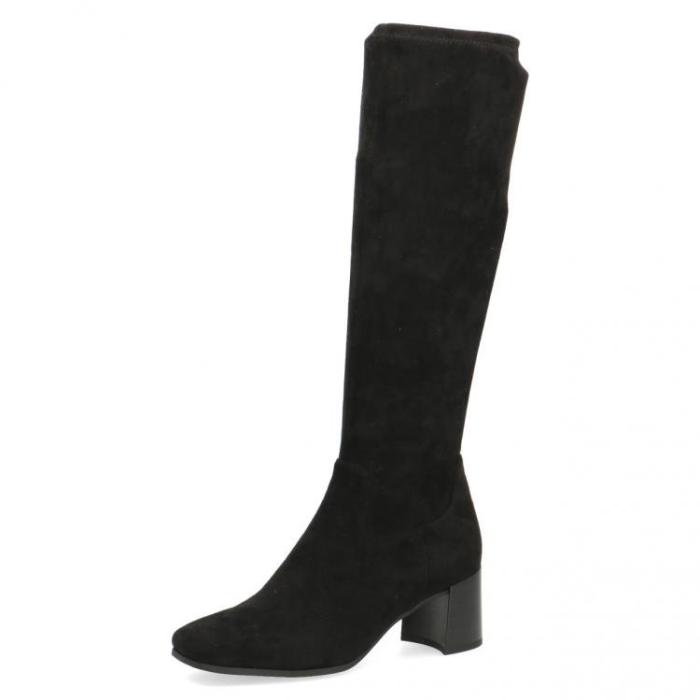 Caprice kozačky 25515 044 black stretch