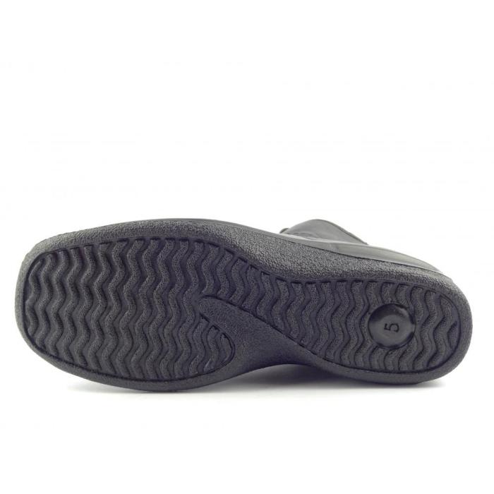 Kotníková obuv černá 4219 FUR, velikost 38