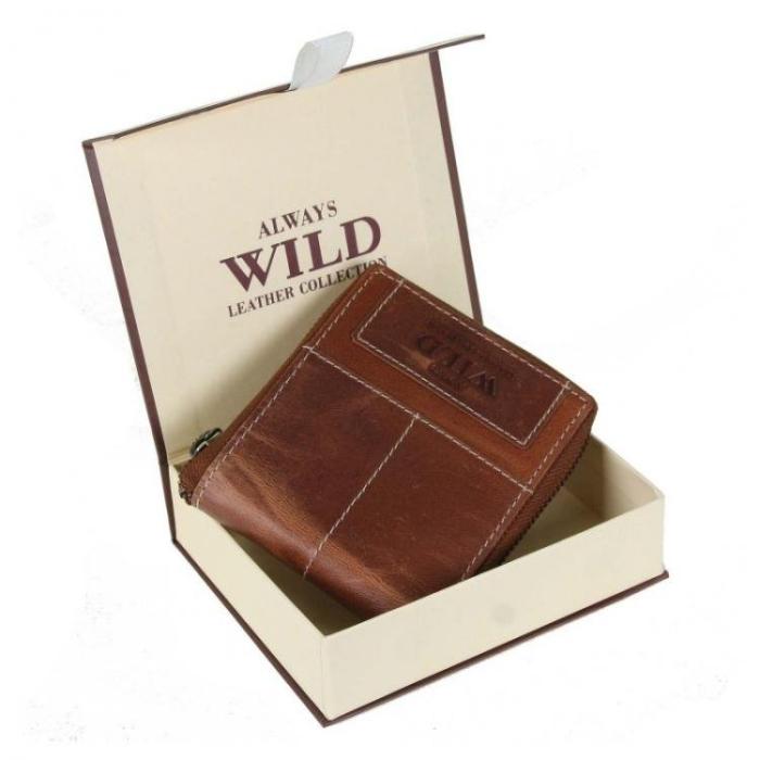 Wild peněženka N50504HWM brown, velikost varianta