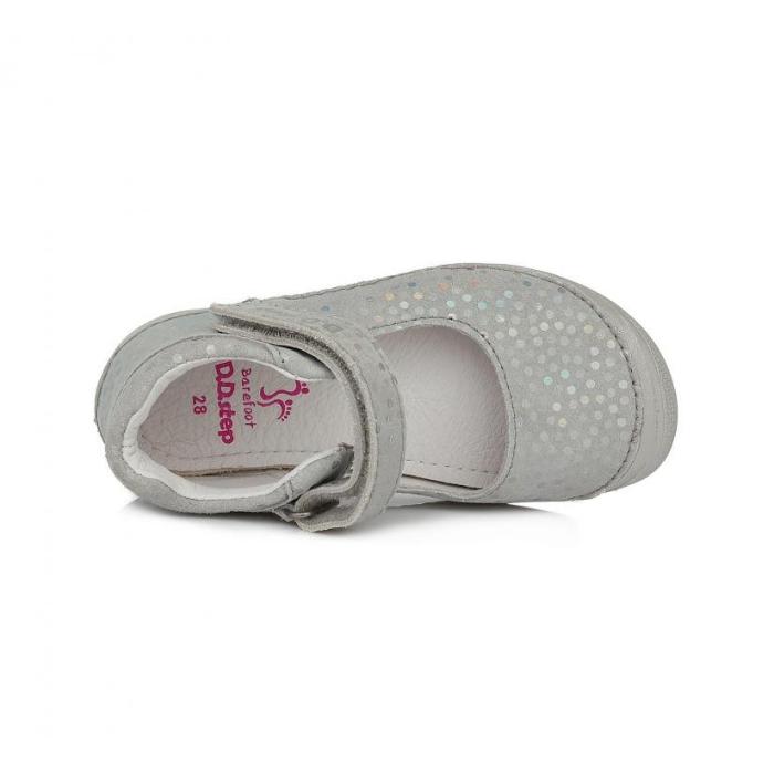 Dětská barefoot obuv D.D.step 063 126 grey, velikost 29