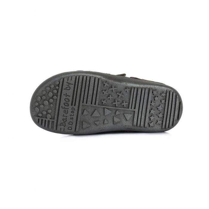 Dětská barefoot obuv D.D.step 063 11BL dark grey, velikost 35