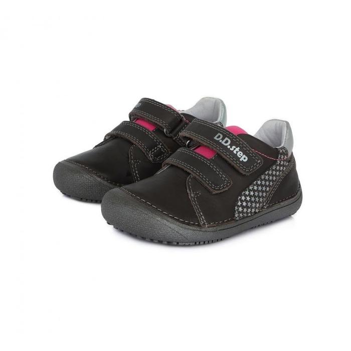 Dětská barefoot obuv D.D.step 063 11BL dark grey, velikost 31