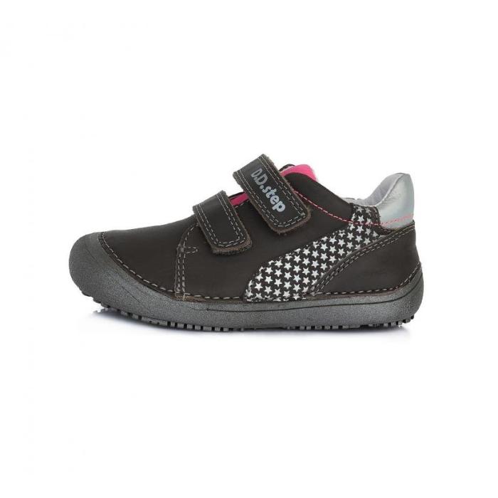 Dětská barefoot obuv D.D.step 063 11BL dark grey, velikost 34