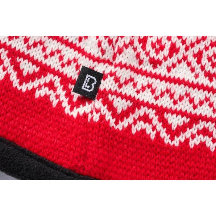 Brandit čepice Snow cap 7020 38 červená, velikost varianta