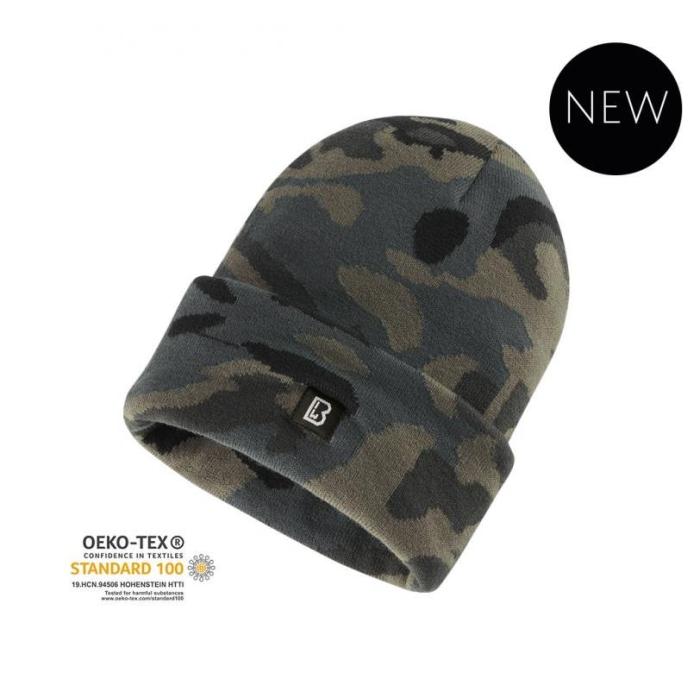 Brandit čepice Watch cap Rack 7014 4 darkcamo