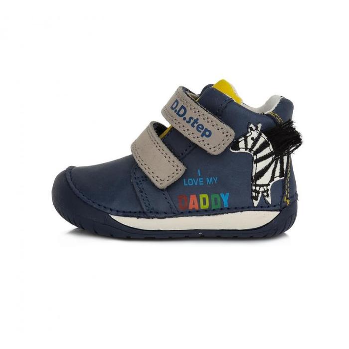 Dětská barefoot obuv D.D.step S070 794 Royal Blue, velikost 20