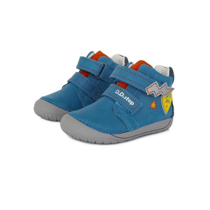 Dětská barefoot obuv D.D.step S070 262 Bermuda Blue, velikost 20