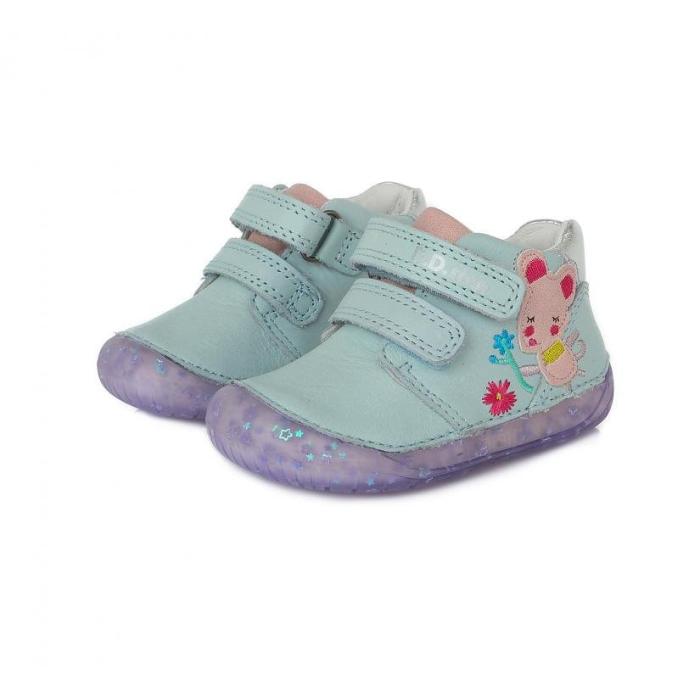 Dětská barefoot obuv D.D.step S070 Sky Blue 622A, velikost 21