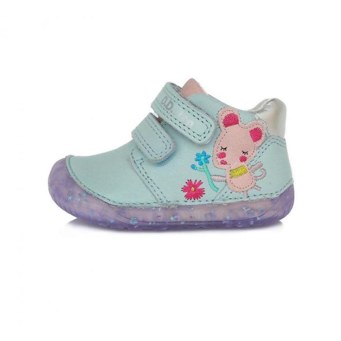 Dětská barefoot obuv D.D.step S070 Sky Blue 622A, velikost 23