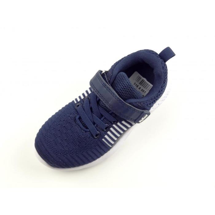 Befado obuv na suchý zip 516 061 tmavě modrá, velikost 25