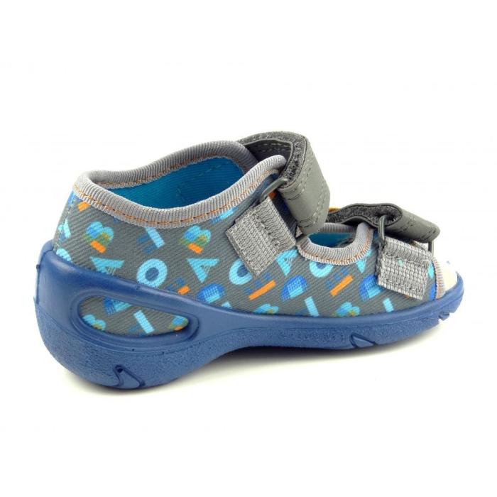 Befado dětské sandály 065P 160 modrá, velikost 29