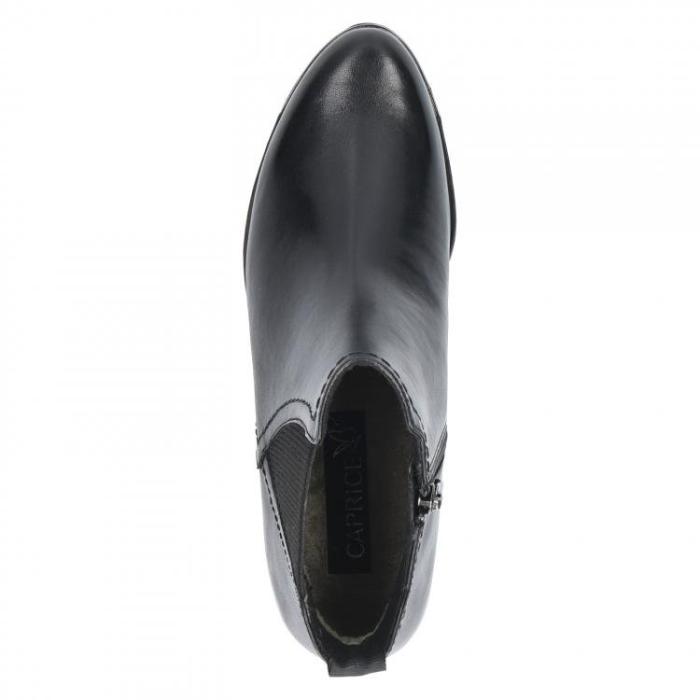 Kotníková obuv černá CAPRICE 25301, velikost 39