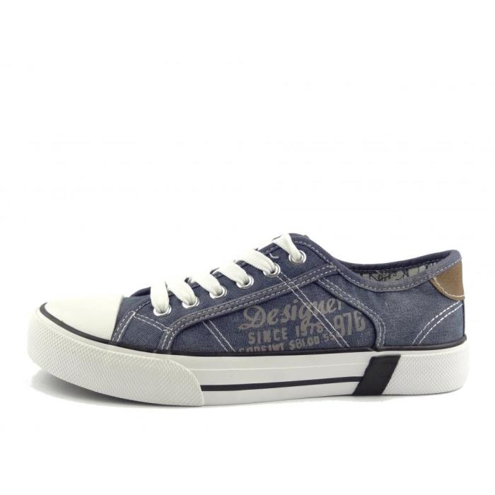 DK Plátěnky nízké jeans modré