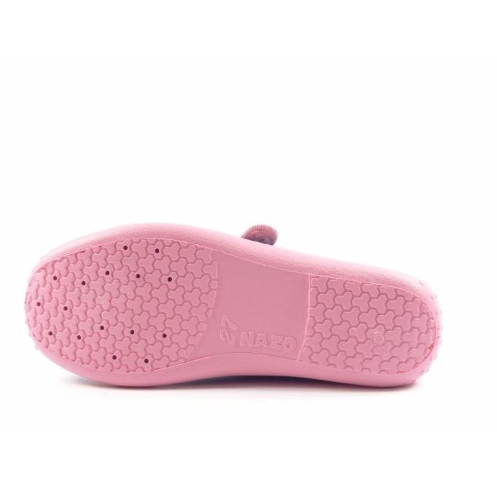 Přezůvky balerínk NAZO 003BB růž, velikost 33